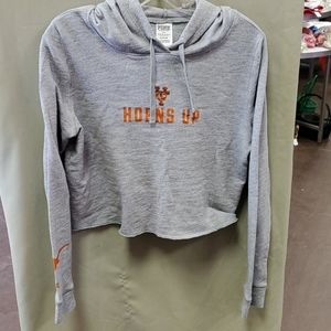 Victoria's Secret PINK Longhorns crop sweatshirt